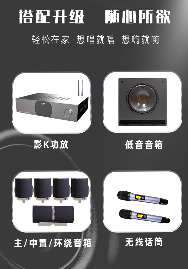 臻愛(ài)經(jīng)典套餐5.1客廳影K影院